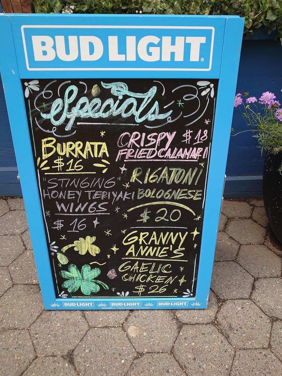 Granny Annie's Bar & Kitchen Menu - Image 2