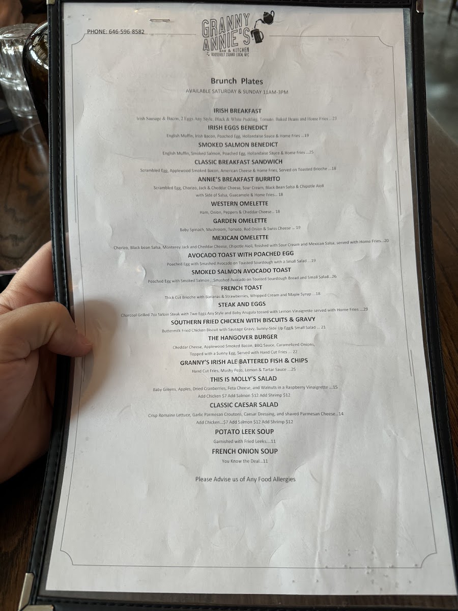 Granny Annie's Bar & Kitchen Menu - Image 6